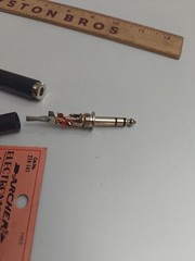 3 circuit inline Jack & Headphone Jack Archer 274-141 New NOS Vintage Adapters