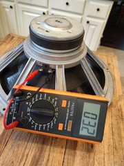 CERWIN VEGA ATW-15 15″ WOOFER PAIR/ PRO REFOAMED WITH DUST CAPS / AT-15 / NICE!!