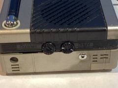 Vintage 1984 Panasonic Travelvision TR-1030P TV AC/DC 4-Way Works W Power supply