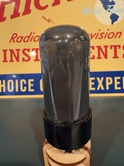 Stromberg Carlson Sylvania 50L6GT Vacuum Tube Grey Glass 539c Test NOS £