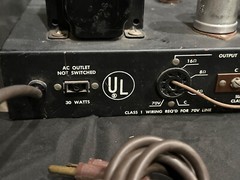 Stromberg Carlson Signet 33 Vintage Amp Tube Amplifier Untested SAU 33-SS 80841