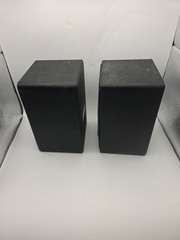 vintage ACUTEX speakers Bookshelf Stereo Mini Transducer System 40w 8 Ohms Japan