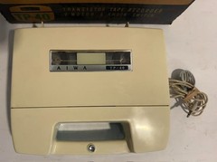Vintage AIWA Transistor Tape Recorder TP-40 Japan Original Box