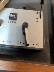 Dual 1226 & 1246 Automatic Turntable Parts Lot w/ United Audio Cabinet Tonebar