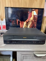 RCA VR352 VCR Plus VCR VHS HQ Video Cassette Player Tested Works NO REMOTE Av