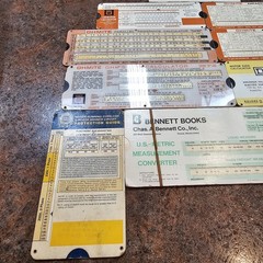 Lot Of Ohmite And Various Calculator Guides As Is
