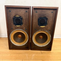 Vintage Pair Of KLH Model Twenty 20 Loudspeaker System Speakers Tested & Works