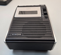 🐾 VINTAGE SONY PORTABLE TAPE RECORDER MODEL TC205