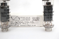 MATCHED PAIR UPSCALE AUDIO ELECTRO HARMONICS EL84 EH Power Vacuum Tube RUSSIAN