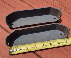 1 of 2 Crown 800 Reel to Reel Tape Head Covers Plastic Pair Free Ship