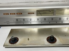 PIONEER SX-1050 Receiver DIAL PANEL w/Blind Sash Meters, Lenses & 4-Light Panel