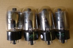 NOS Match Quad GE 6L6GC (Dome Top)