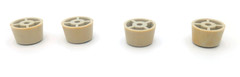KLH Turntable Model 24 – Turntable Feet w/ Screws & Single Spindle w/ Brackets