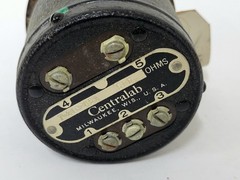 Centralab “Sound Projection Control” from 1936 – audio – original box