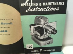 Bell & Howell Projector Instruction Manual How to Use Lot Vtg Lot A