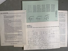 TEAC X-300R/X-300 Original Owners Manual With Schematics.