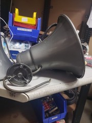 UNIVERSITY SOUND #IB-A8 INDUSTRIAL PAGING TALK-BACK SPEAKER 30 WATTS LOT OF 2
