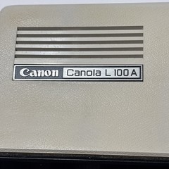 Vintage 1970s Canon Canola L100A Desktop Calculator, Great Working Condition!