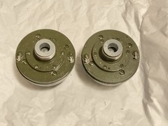 New Vintage Pair Of Racon Loudspeaker Drivers Model 609 30 Watts 15 Ohms 1953
