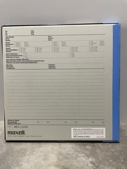 Maxell UD 35-180 N Reel to Reel Tape 10.5 inch NAB Metal Reel Vintage HiFi Audio