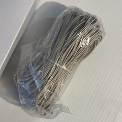 Vintage 3.5mm Mono Aux Audio Cable Headphone Jack 100 ft Long Gray. New!!!