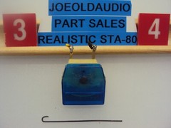Realistic STA-80 Receiver Signal Meter & Mounting Clip. Parting Out STA-80