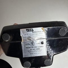 Vintage Vac-O-Rec Model 100 Record Cleaning Machine 33/45 RPM Vacuum