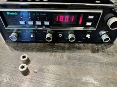 Vintage Mcintosh MR80 FM Tuner with original double box – See Demo Video