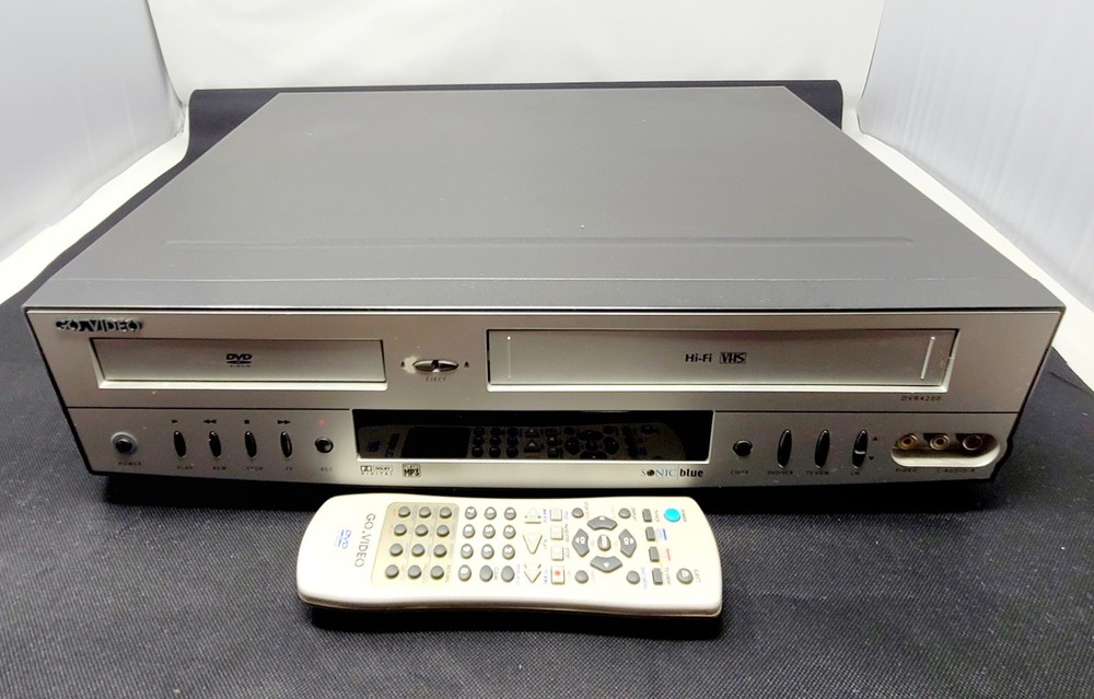 Go Video DVR4200 DVD/VCR Combo Player Recorder – (Tested & Working)