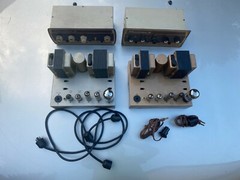 PAIR of Vintage Leak TL/12 Plus Tube Amplifiers w/ two Varislope III Preamps