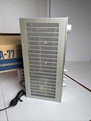 Vintage KENWOOD KA-77 Integrated Stereo Amplifier Original Box WORKS SEE VIDEO!