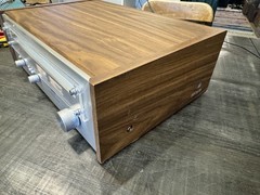 Vintage Technics By Panasonic ST-7600 FM/AM Stereo Tuner Wood Cabinet