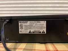Sharp VC-H960U VHS VCR Tested Works 4 Head Hi-Fi Stereo