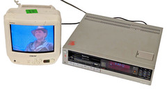 Sony Betamax SL-HFR90 VCR; tested, works