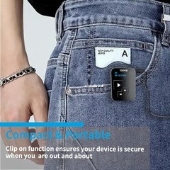 AM FM SW Mini Radio: Weight 0.95oz(27grams), Watch Size, Rechargeable USB,