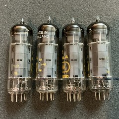 Rare ANOS Amperex EL84 6BQ5 Tubes rX3 D-Get MATCHED QUAD N709 E84L CV2975 L@@K!