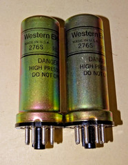 Pair, Western Electric Type 276S Sealed Relays, NOS