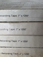 Lot BASF Durable/High Performance Magnetic Recording Tape 7″ x 1200 USED (1) NEW