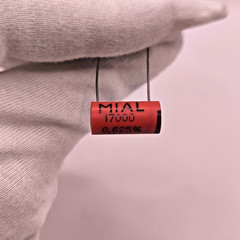 Mial 17nF 17000pF 125V vintage audio capacitor NOS polystyrene, great sound