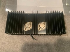 Kenwood KA-8100 Integrated Amplifier – Heatsink + Outputs