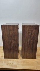 EPI Epicure 100V Bookshelf Speakers Pair Tested Working Clean Cabinets Vintage