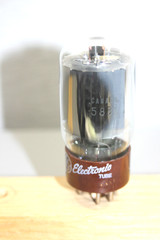 1 GE 5881 6L6 Tube – Maxi Power II & 539B Tested at 115++% Broken Guide Pin