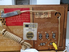 Beautiful Vintage Philco R7WA-TS (Ford Logo) AM/FM Tuner /Tested See Video