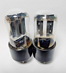 2 pcs NEW 6N8S / 6SN7/ 1578 Foton tubes Matched Pair Same Date 05.1964