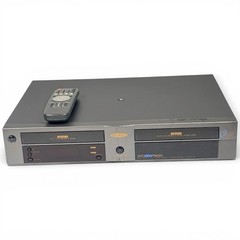 Go-Video DDV9450 Dual-Deck Hi-Fi VHS VCR Recorder | Remote
