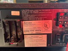 Mitsubishi DA-R35 Stereo Receiver