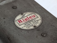 Ripley Industrial Electronic Control Box, Vintage, 8x6x5, As Pictured
