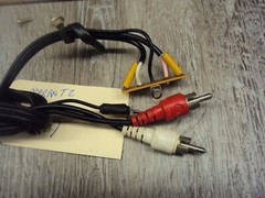 Marantz Turntable Model 6025 RCA Plugs & Ground Wire. Tested Parting Out 6025