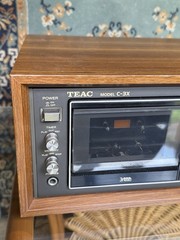 Beautiful Vintage Teac C-3X Cassette Deck 3 Head Japan Same as Tascam 122