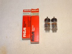 2 x 6DJ8 RCA Tubes*Very Strong pair*Holland*NOS-NIB*#4